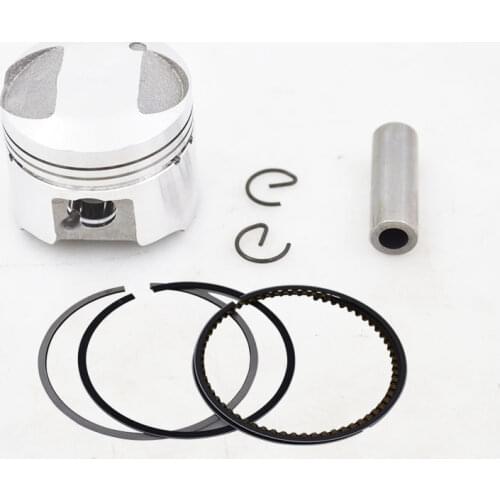 Motorcycle 39 mm Piston 10 mm Pin Ring 0.8*0.8*1.5mm Set For Qingqi QM48QT 50 Suzuki UZ50 UZ 50 50cc