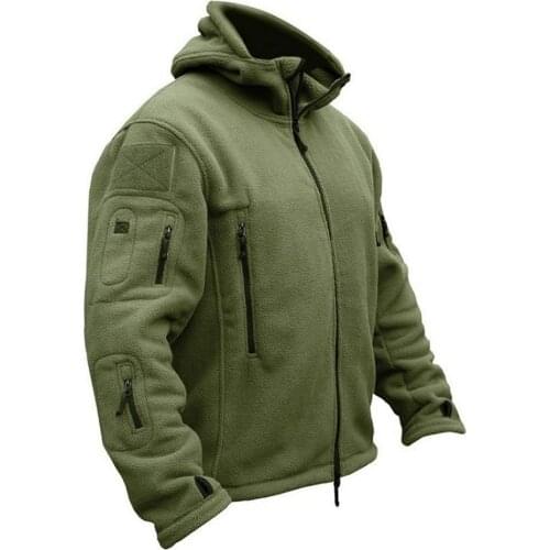Men US Military Winter Thermal Fleece Tactical Jacket Outdoors Sports Hooded Coat Militar Softshell Hiking Outdoor Army Jackets