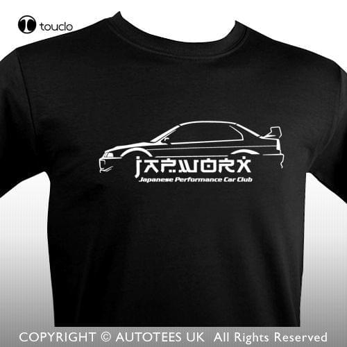 New Fashion Summer Tee Shirt Japanese Lancer Evo 5 6 Jmd Drift Car T-Shirt Cotton T-Shirt