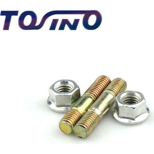 Bar Nut and Stud Pair Fit Chinese Chainsaw 4500 5200 5800 45CC 52CC 58CC