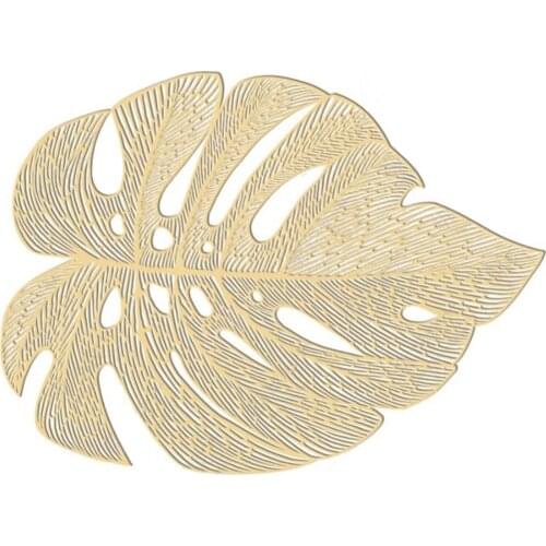 Heat Resistant Placemat Table Bowl Mats Insulation Coaster Pads PVC Portable 33*45cm Home Christmas Wedding Decor