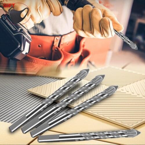 Triangle Drill Set with Ceramic Marble High Speed Steel Hole Cutter Wall Ceramic Tile Hole Opener Wood Metal Drill Power Tools