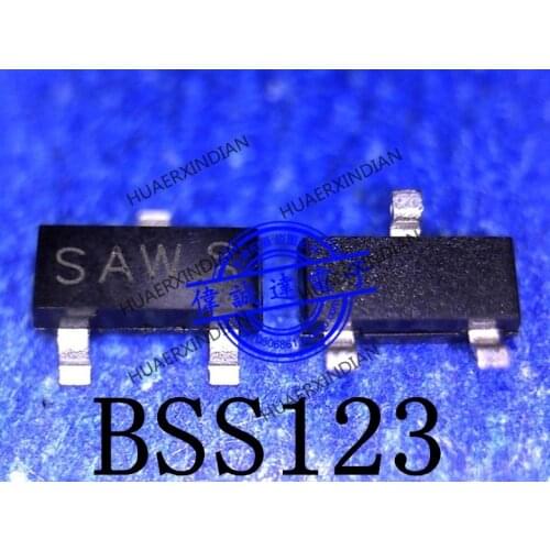 1Pieces New Original BSS123LT1 BSS123 Type SAW N 100V/170mA SOT-23 In Stock Real Picture