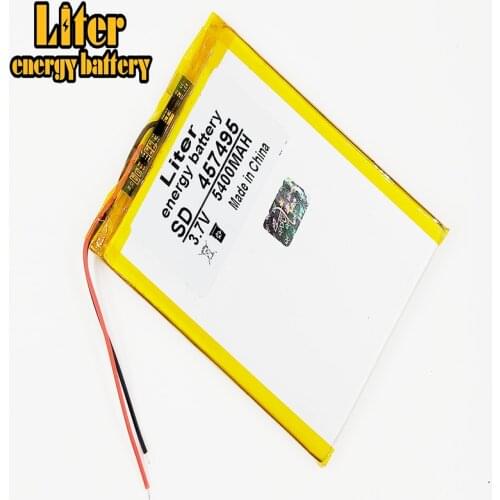 Tablet pc 3.7V 5400mAH (polymer lithium ion battery) Rechargeab battery for tablet pc 7 inch 8 inch 9inch [457495]