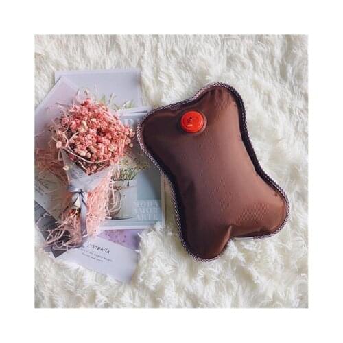 Free shipping Smooth face Coffee hot water bag charging electric hot water bag without water filling