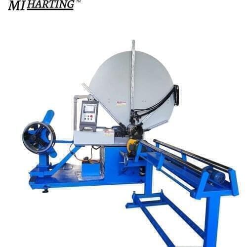 Ventilation duct spiral tube former High Performance Round Spiral roll forming machine