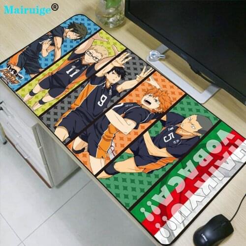 Mairuige Basketball Team Game Mouse Pad Large Desk Desk Mat CSGO Dota 2 Laptop Notebook Desk Mat Seam Anti-skid Rubber Gaming
