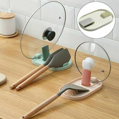 Spatula PotHolders Organizer Lid Holder Holder Multifunction Ladle Spoon Rest Kitchen