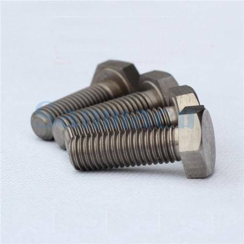 M16 x25-120mm TA2 GR2 Ti Titanium Hex Head Screw Bolts Anti Acid Corrosion