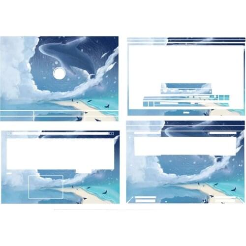 KH Laptop Sticker Skin Decals Cover Protector Guard for DELL G7-7700