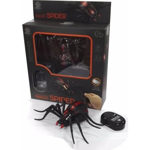 2017 New 3 Style Mini Electric Remote Control Animal Infrared Black Widow Cockroach Ant Spider