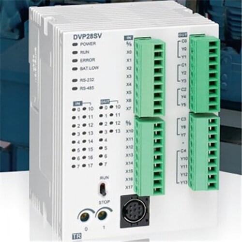 New Original Delta SS2 Series PLC Controller DVP28SV11R2 Automation Material for Mask Machine