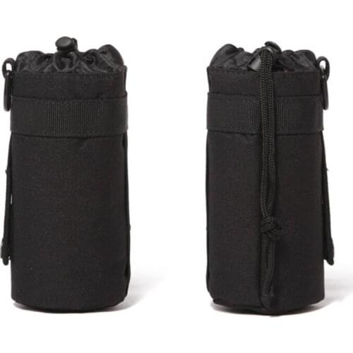 Outdoor 550ML Water Bottle Cover Camping Hunting Tactical Molle Kettle Pouch Pocket Water Bottle Holder Army Gear Bag