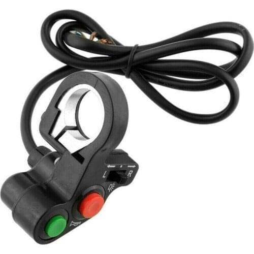 Motorcycle Switch Handlebar Switch Electric Bike Scooter Horn Turn Signals On/Off Button Light Switch Motorcycle Accessories