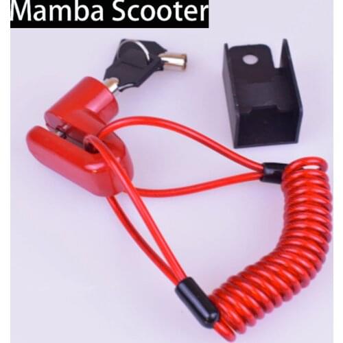 Anti-Theft Disc Brakes Lock with Steel Wire for Xiaomi Mijia M365 MI Electric Smart Scooter Skateboard Wheels Lock Theft-Proof