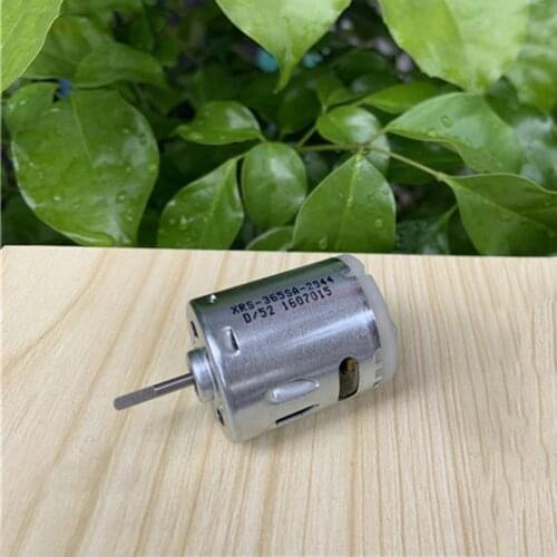 RS-365SA Micro 365 DC Motor 2.3mm D Shaft 6V-12V 23500RPM High Speed Carbon Brush Motor for Car Pump Toy Model Modification
