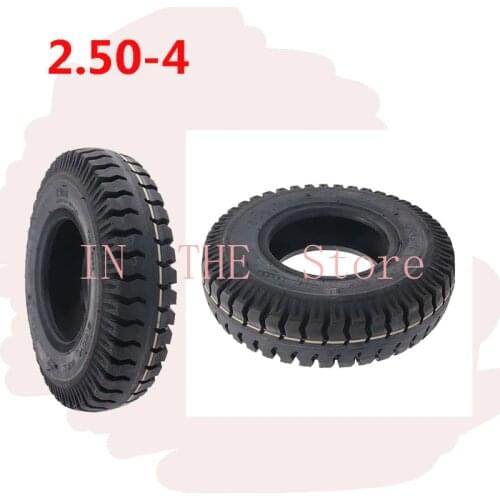 2.50-4 tire is suitable for 250-4 "outer tire of trolley, multi-purpose vehicle, elderly mobile scooter and electric scooter