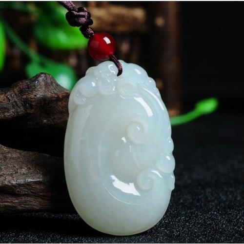 Xinjiang Hetian jade inlaid dragon and phoenix pendant Jin Xiangyu couple Long Fengyu brand pendant sent a certificate2653