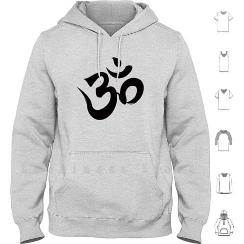 Ohm hoodies long sleeve Ohm Om Aum Spirituality Meditation Hindu Hinduism Religion Buddhist Buddha Buddhism Spirit Soul