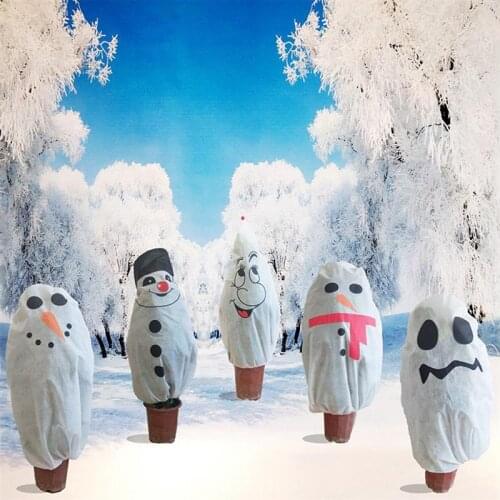 Winter Warm Christmas Tree Cover Blanket Plant Covers Freeze Protection For Cold Weather Home Garden Christmas Decorations