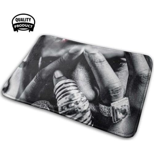 Star Soft House Family Anti-Slip Mat Rug Carpet Rapper Music Rings Hip Hop Playboi Carti Trending