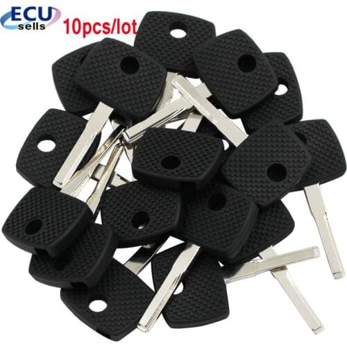 10pcs x Transponder Car Key Shell Case For Mercedes Benz Vito Actros Sprinter V Class Cover HU64 Blade
