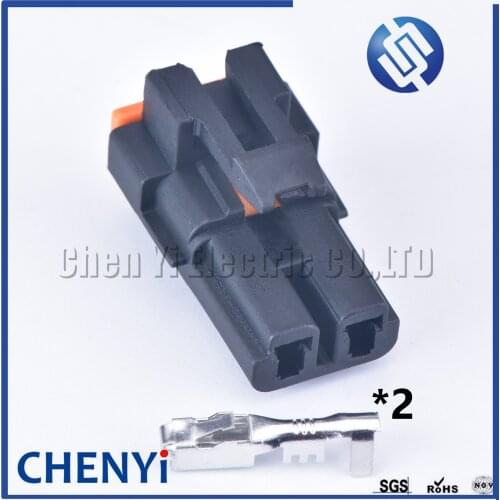 2 Pin auto wiring harness connector for Buick GL8 LaRegal Avenue New Century Air Conditioners Warm Air Resistance Blower Plug