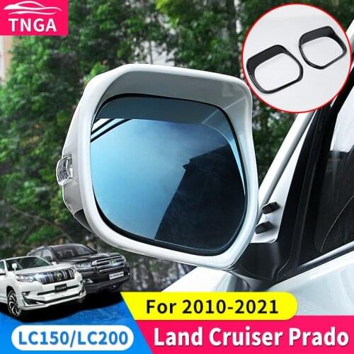 2010-2021 Suitable for Toyota Land Cruiser Prado 150 200 Fj150 LC200 Rearview Mirror Rain-Proof Modification Accessories