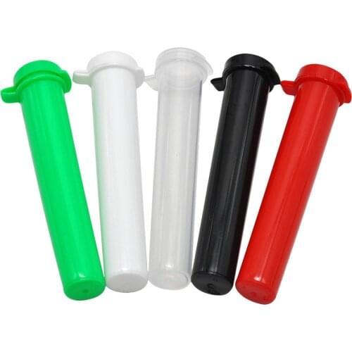 3PCS Plastic King Size Tube 95MM Vial Waterproof Airtight Smell Proof Odor Cigarette Solid Storage Sealing Container Pill Box