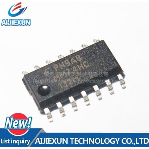 50Pcs MM74HC132M Quad 2-Input NAND Schmitt Trigger SOP14 New and original