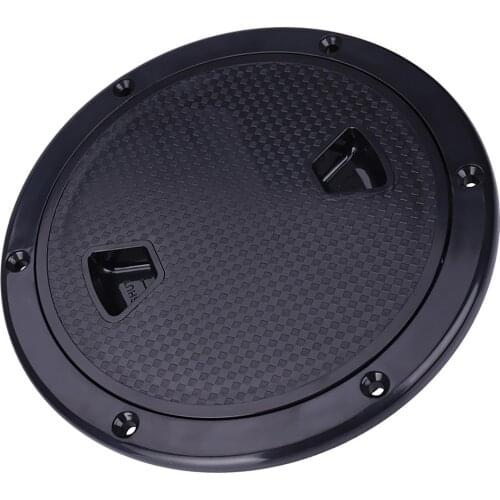 6inch Marine Inspection Deck Hatch Cover -ABS Round Tight Screw out Anti-corrosive - for Boat Yacht, Anti-UV