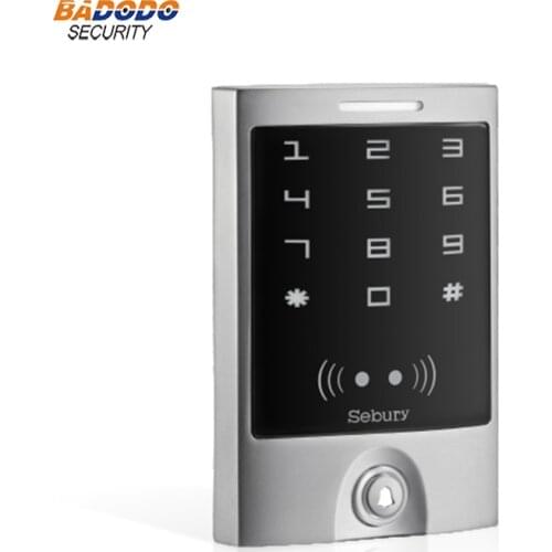 Standalone Access Control/Reader sTouch W-w Built-in 125KHz /13.56 Mhz Reader with doorbell