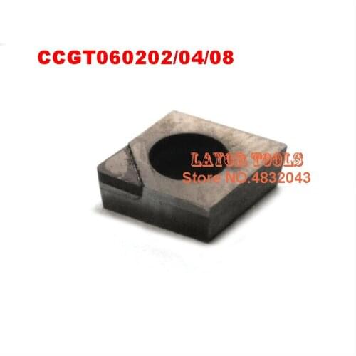 Free shipping 2PCS CCGT060202/CCGT060204/CCGT060208 CBN Inserts , CNC CBN Diamond insert For Lathe Tools Inserts For SCLCR
