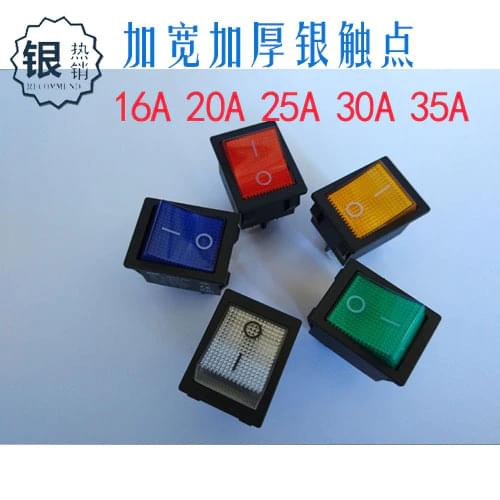 Commonly used accessories for inverter welder switch JD03-A1 16A 20A 25A 30A 35A 4 foot lamp high current ship type switch