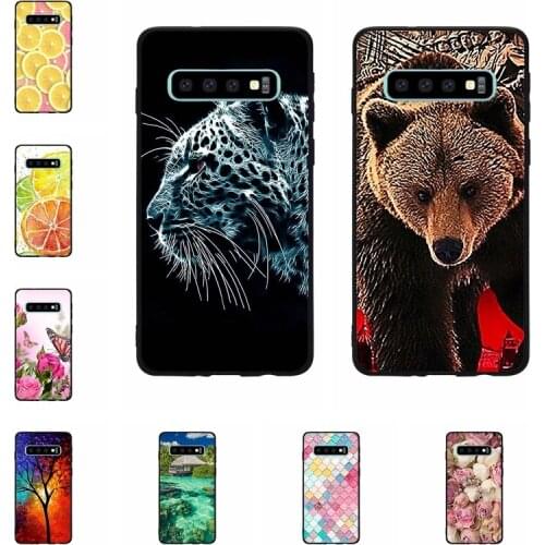Case for Samsung Galaxy S10 Cover G973F G973U G973W G9730 TPU Soft Silicon Back Cover for Samsung Galaxy S10 Case 6.1 Coque Capa