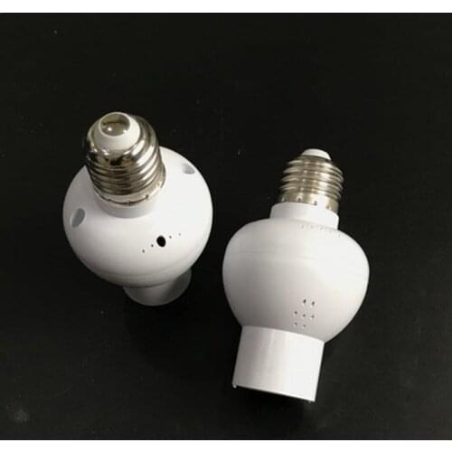 Sound Light Sensor Control Lamp Holder E27 Screw Lamp Bases Cap Socket Switch For Corridor Stairs Indoor Lighting Bulb