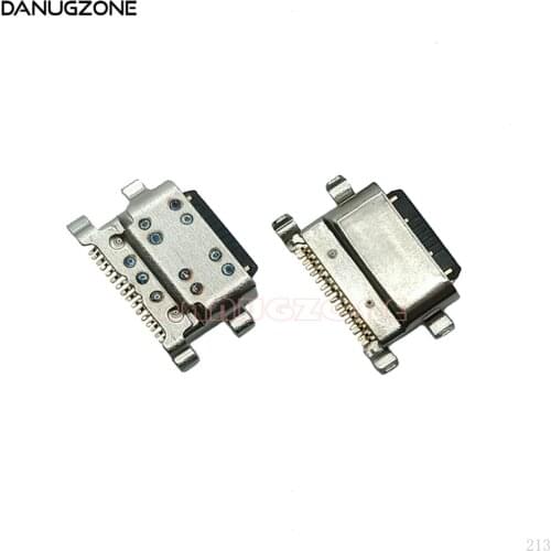 2PCS/Lot For Samsung Galaxy A6S G6200 USB Charging Dock Charge Socket Port Jack Plug Connector