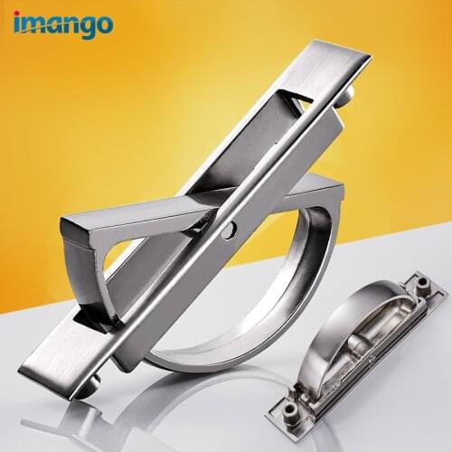 Tatami Door Knobs Furniture Hidden Recessed Flush Pull Cover Floor Cabinet Concealed Sliding Door Handles and Knob,Need Slotted