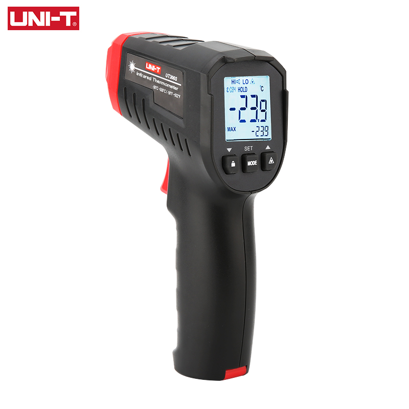 UNI-T Digital Infrared Thermometer UT306S Laser Non-contact Industrial Temperature Meter Gun Pyrometer -50-500 Celsius Tester