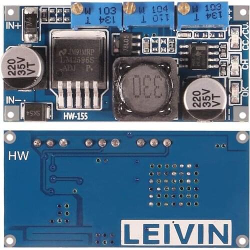LM2596 DC-DC 7V-35V Step-Down CC/CV Power Supply Module Battery Charger Adjustable LM2596S Voltage Converter
