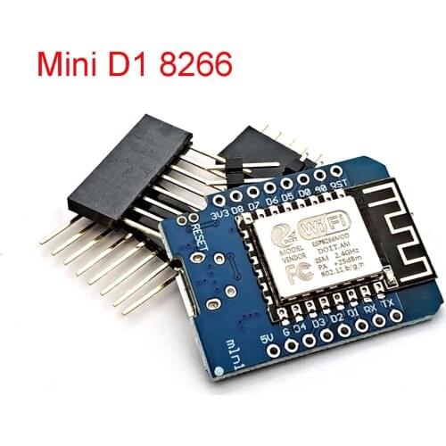 WeMos D1 Mini WIFI Development Board ESP8266 ESP-12 ESP-12F CH340G CH340 V2 USB D1 Mini NodeMCU Lua IOT Board 3.3V with Pins