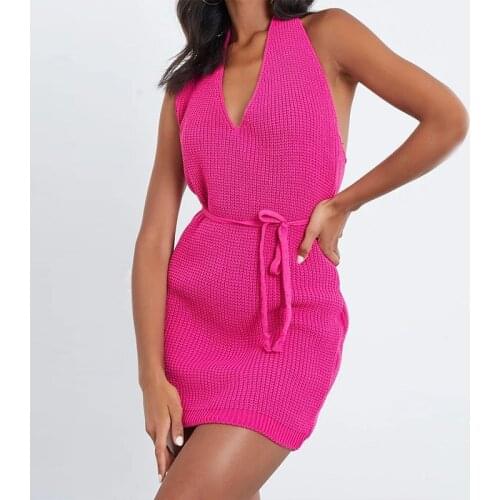 Melly Feng Fashionable Knitted Dresses
