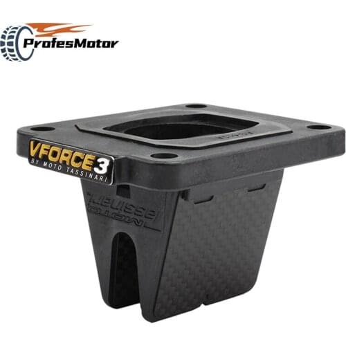 Motorcycle Carbon Fiber V-FORCE VFORCE 3 Reed Valve Cage Force V384A Fit For Suzuki RM100 for Kawasaki KX80 KX10 KX85