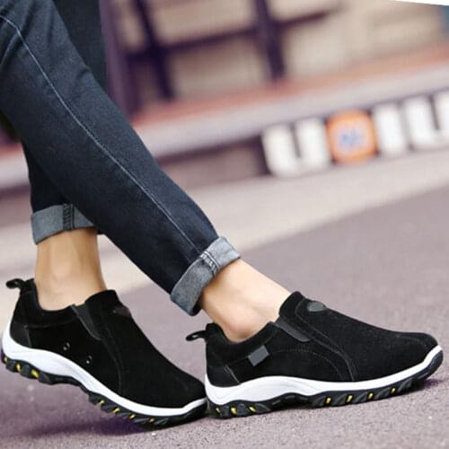 Oudoor Mens Running Shoes Good Arch Support & Easy To Put On And Take Off & Breathable And Light & Non-slip Zapatillas Hombre