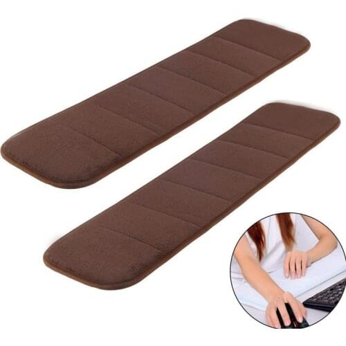 Memory Sponge Wrist Elbow Mat Sweat-absorbent Anti-slip Cushion Keyboard Comfortable Foam Pad for Office Desktop Computer Table