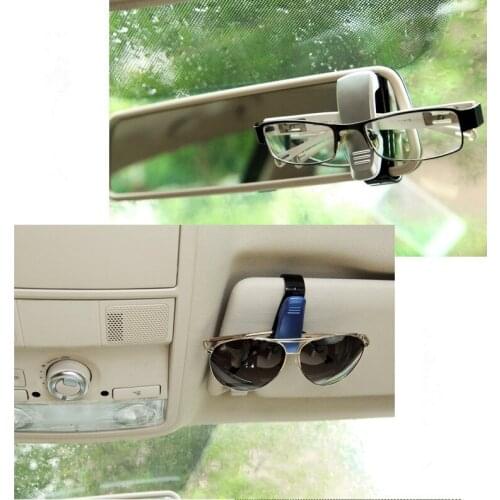 Car glasses folder Sunglasses Eyeglasses Ticket Holder for AUDI S line A4 A3 A6 C5 Q7 Q5 A1 A5 80 TT A8 Q3 A7 R8 RS B6 B7 B8 S3