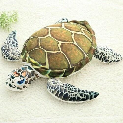 Tortoise Plush Toy Turtle Doll Pillow Cushion Sea Animal Home Decor Gift Plush/Nano Doll Tortoise Cute Home Decor