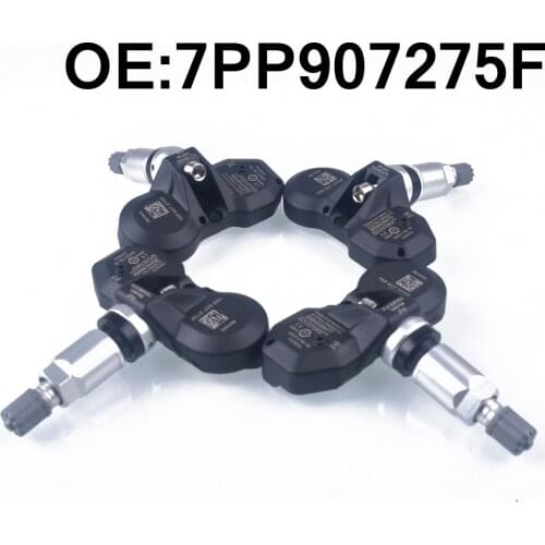 4X new Waterproof car tpms Tire Pressure Monitor/Warning System Sensor 433 MHz for audi A6 C6 A4 B7 A8 D4 VW Touareg for Porsche