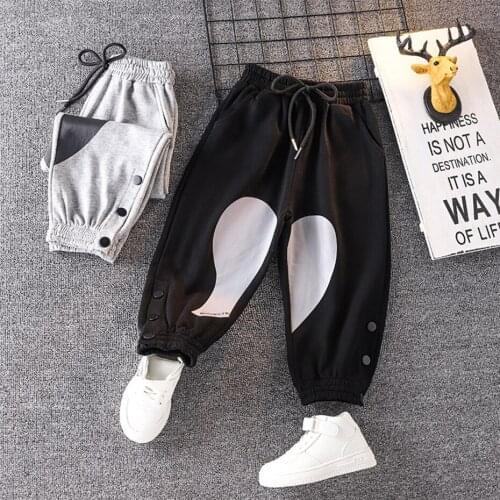 Girls Sport Pants Heart Pattern Pants For A Girl Spring Autumn Pants Kids Casual Style Kid Clothes