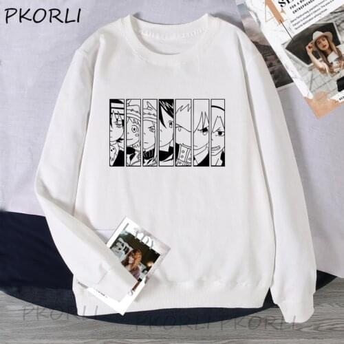 Death The Kid Soul Eater Hoodies Women Long Sleeve Oversized Sweatshirt Janpan Anime Unisex Harajuku Hoodie Sudaderas Mujer Tops